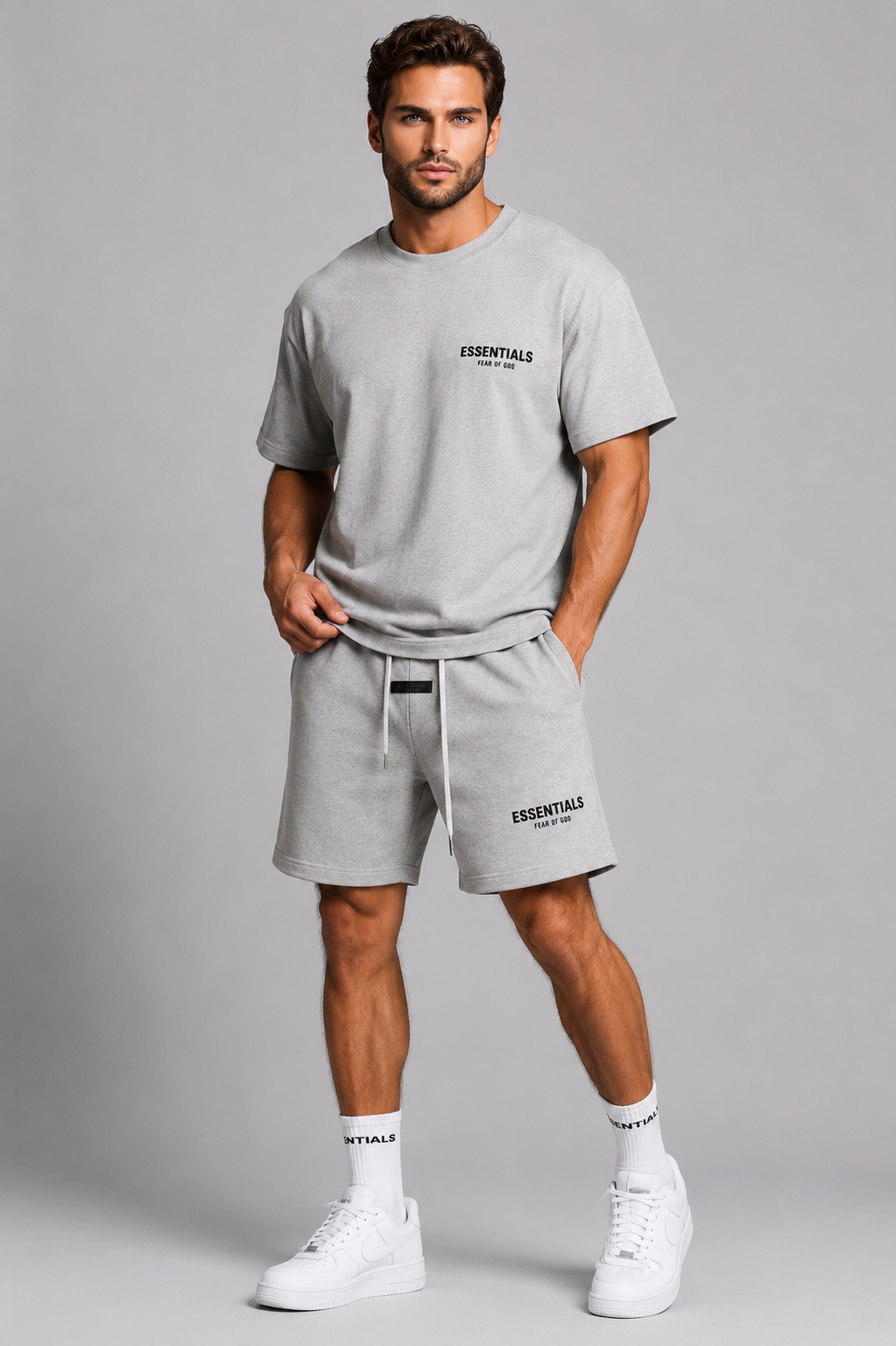 Men's t-shirt and shorts co-ord set