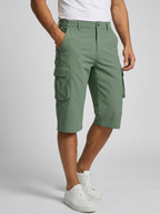 Men's cargo shorts with multiple pockets