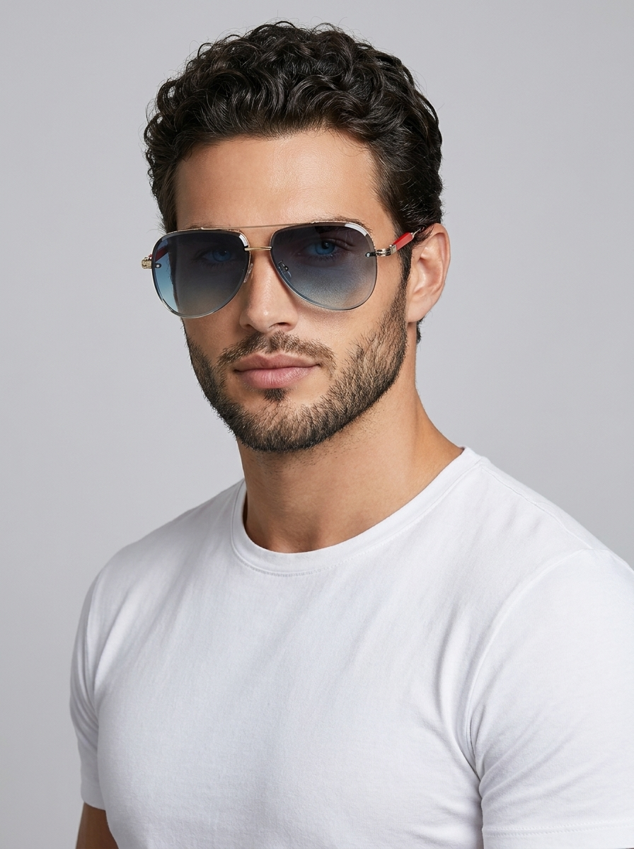 Classic pilot sunglasses