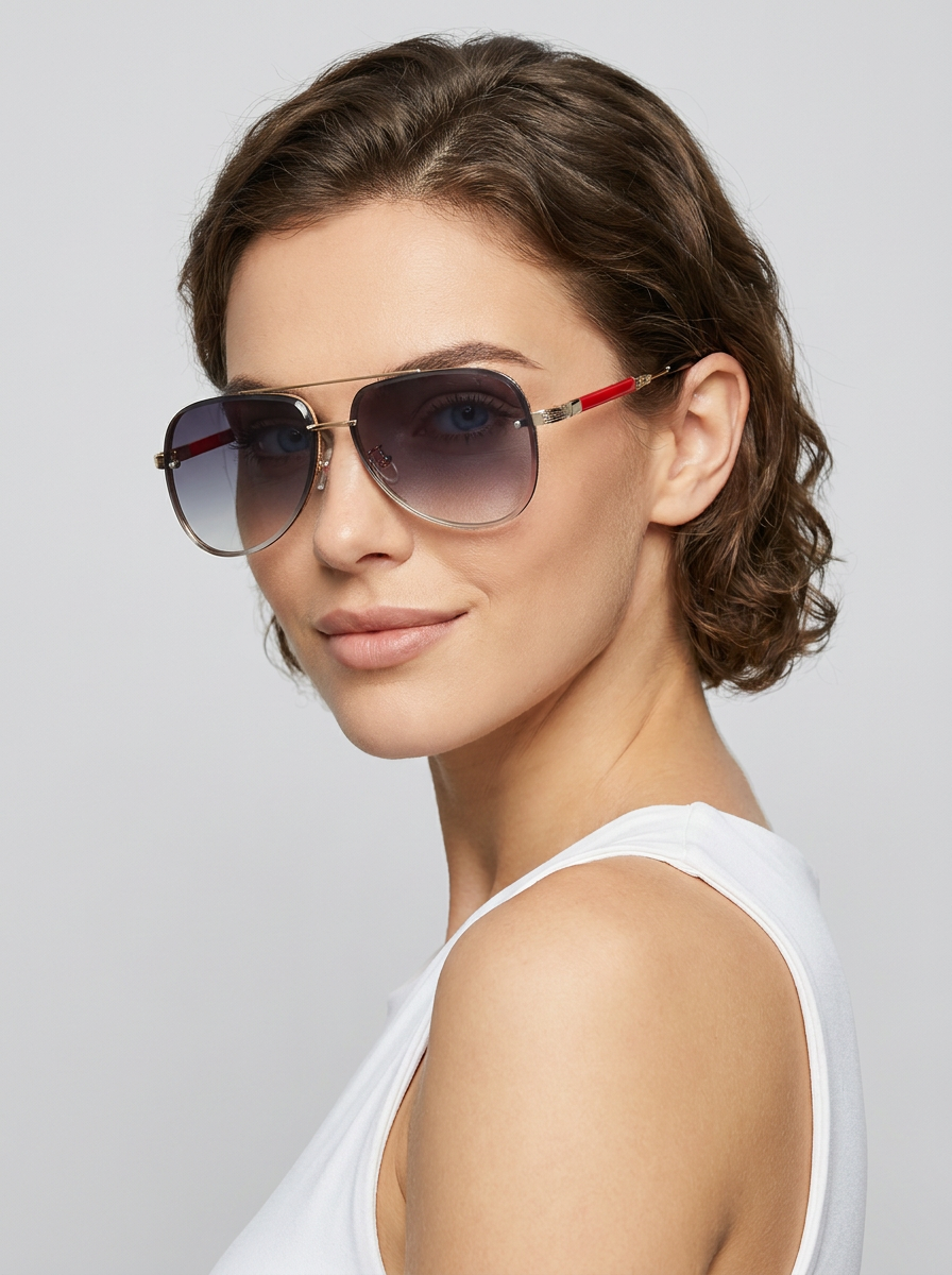 Classic pilot sunglasses