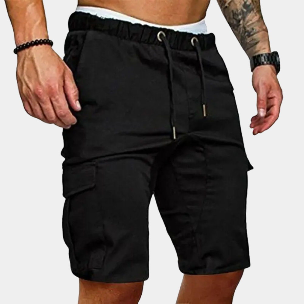 Effortless Men's Cargo Shorts With Relaxed Fit 0