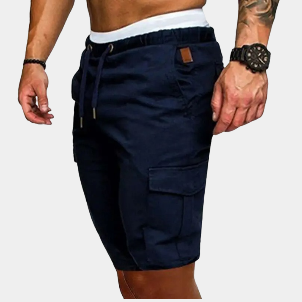 Effortless Men's Cargo Shorts With Relaxed Fit 1