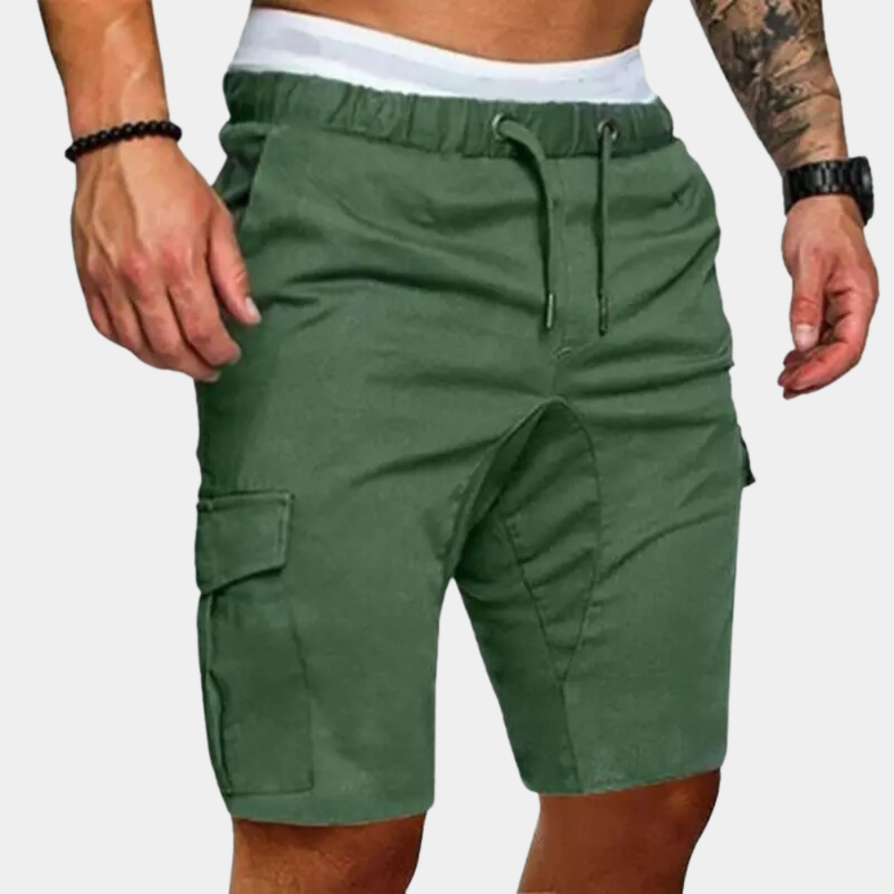 Effortless Men's Cargo Shorts With Relaxed Fit 3