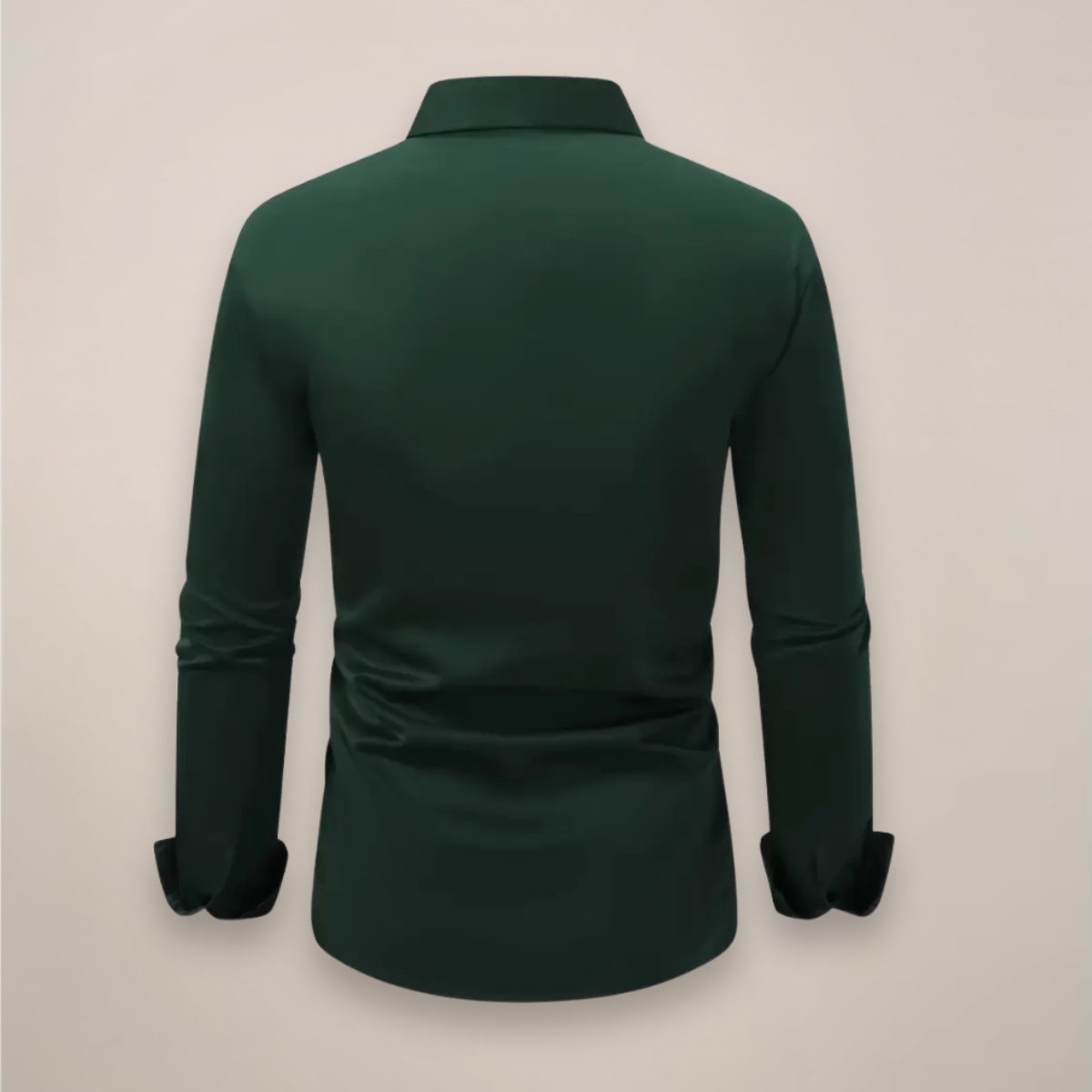 Effortless Men's Dress Shirt With Notched Collar 7