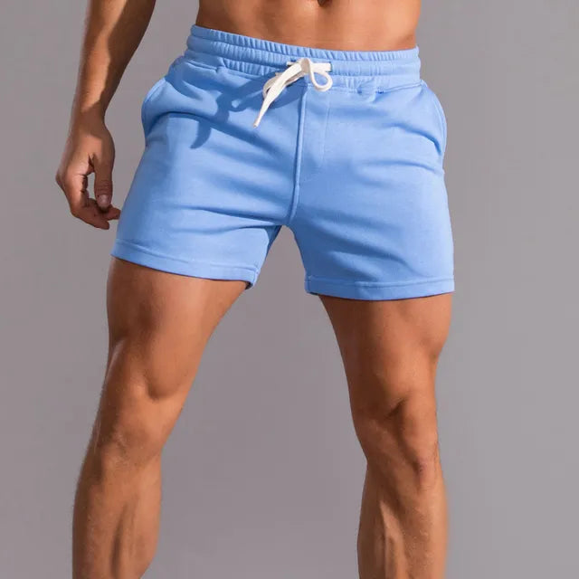 Effortless Men's Jogger Shorts with Pockets 1