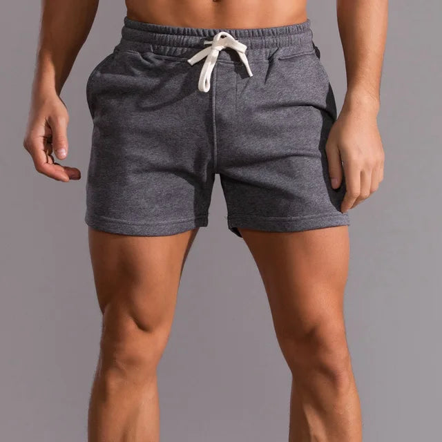Effortless Men's Jogger Shorts with Pockets 2