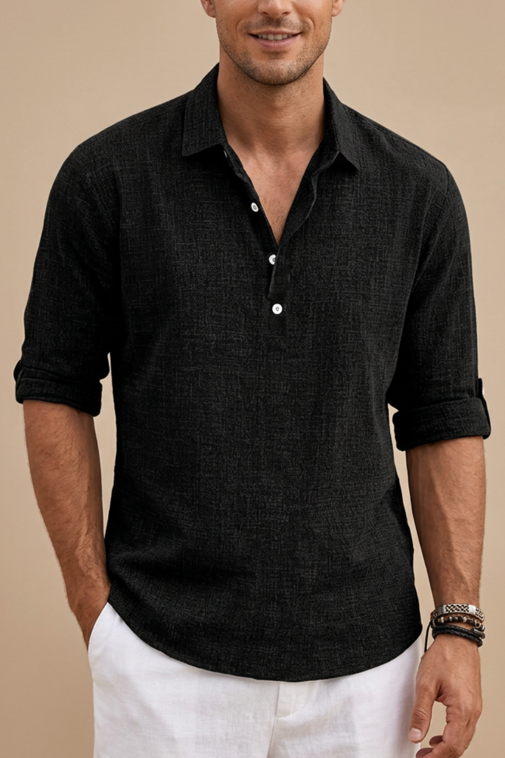 Effortless Men's Polo Shirt Classic Fit Short Sleeve 4