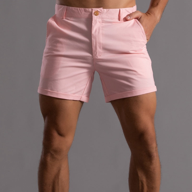 Effortless Men's Shorts Tailored Fit Summer Style 1