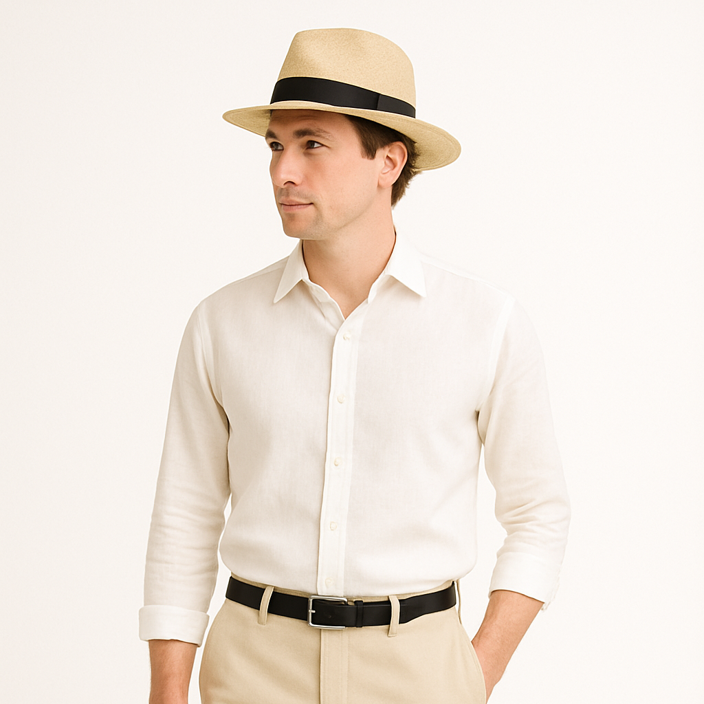 Effortless Men's Sun Hat With Wide Brim 1
