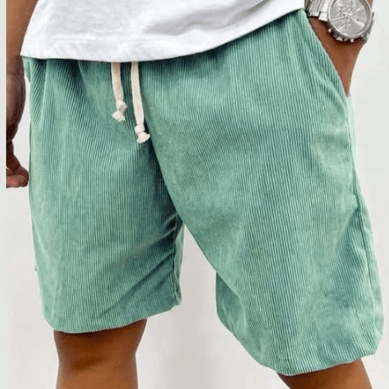 Effortless Mens Shorts With Ribbed Texture 8