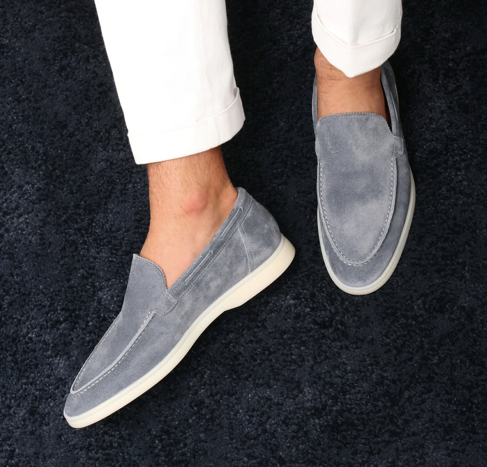 Elegant Men's Black Loafers With Ergonomic Fit 1