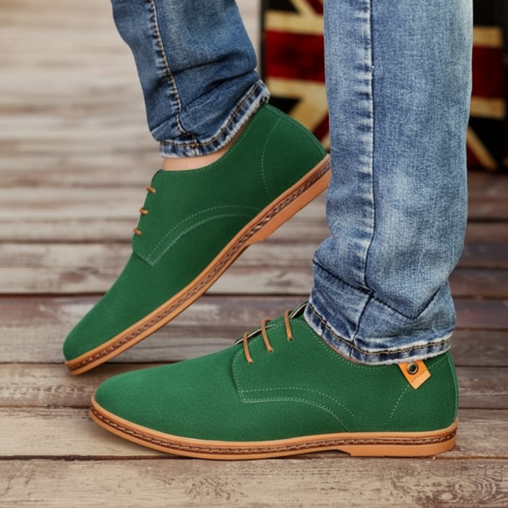 Elegant Men's Dress Shoes With Refined Detailing 1