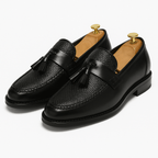 Elegant Men's Loafers With Tassel Detail 0