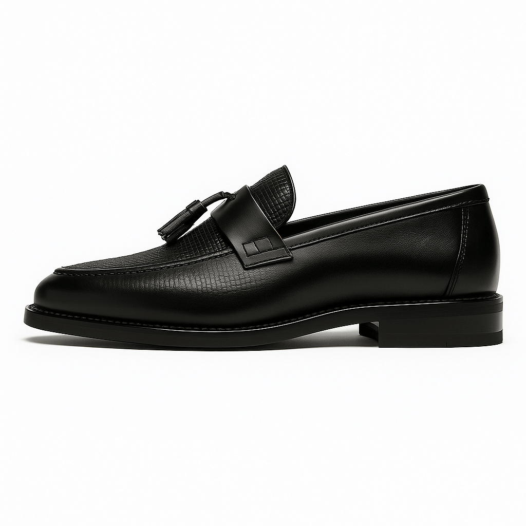 Elegant Men's Loafers With Tassel Detail 1