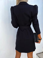 Elegant Women's Dress With Puff Sleeves Mini 2