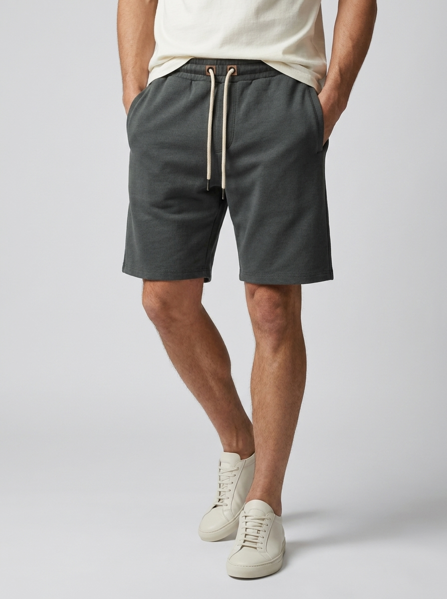 Men's jersey sweat shorts