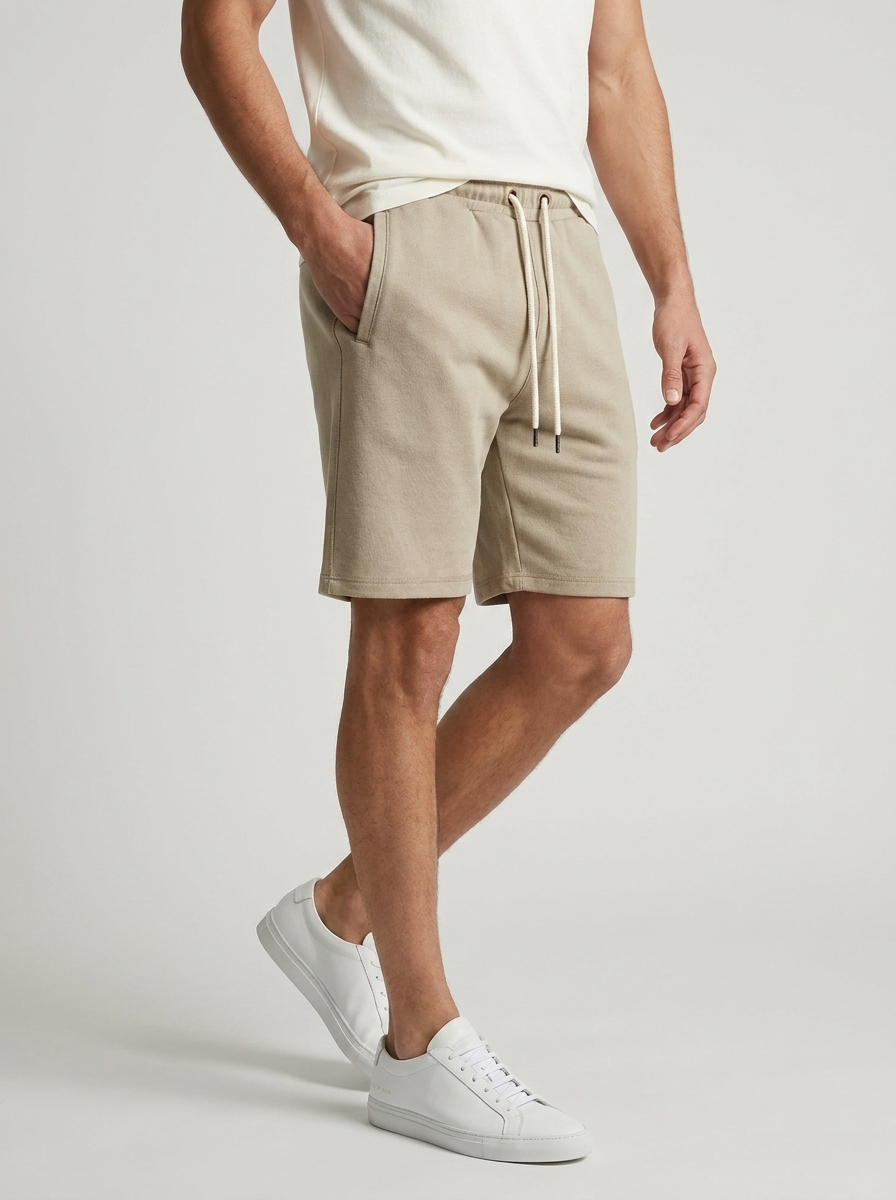 Men's jersey sweat shorts