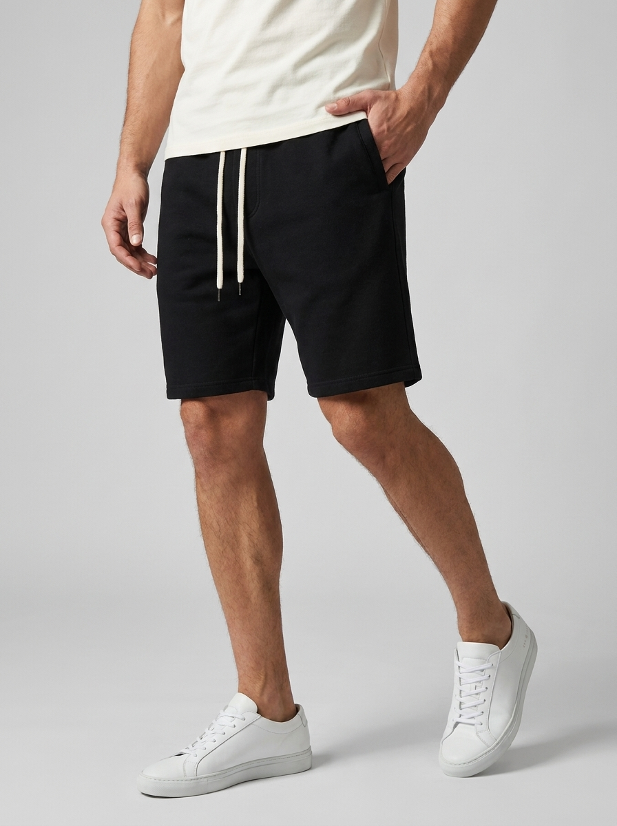 Men's jersey sweat shorts