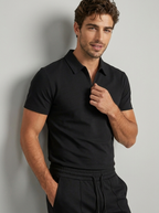 Men's zip polo and trousers co-ord set