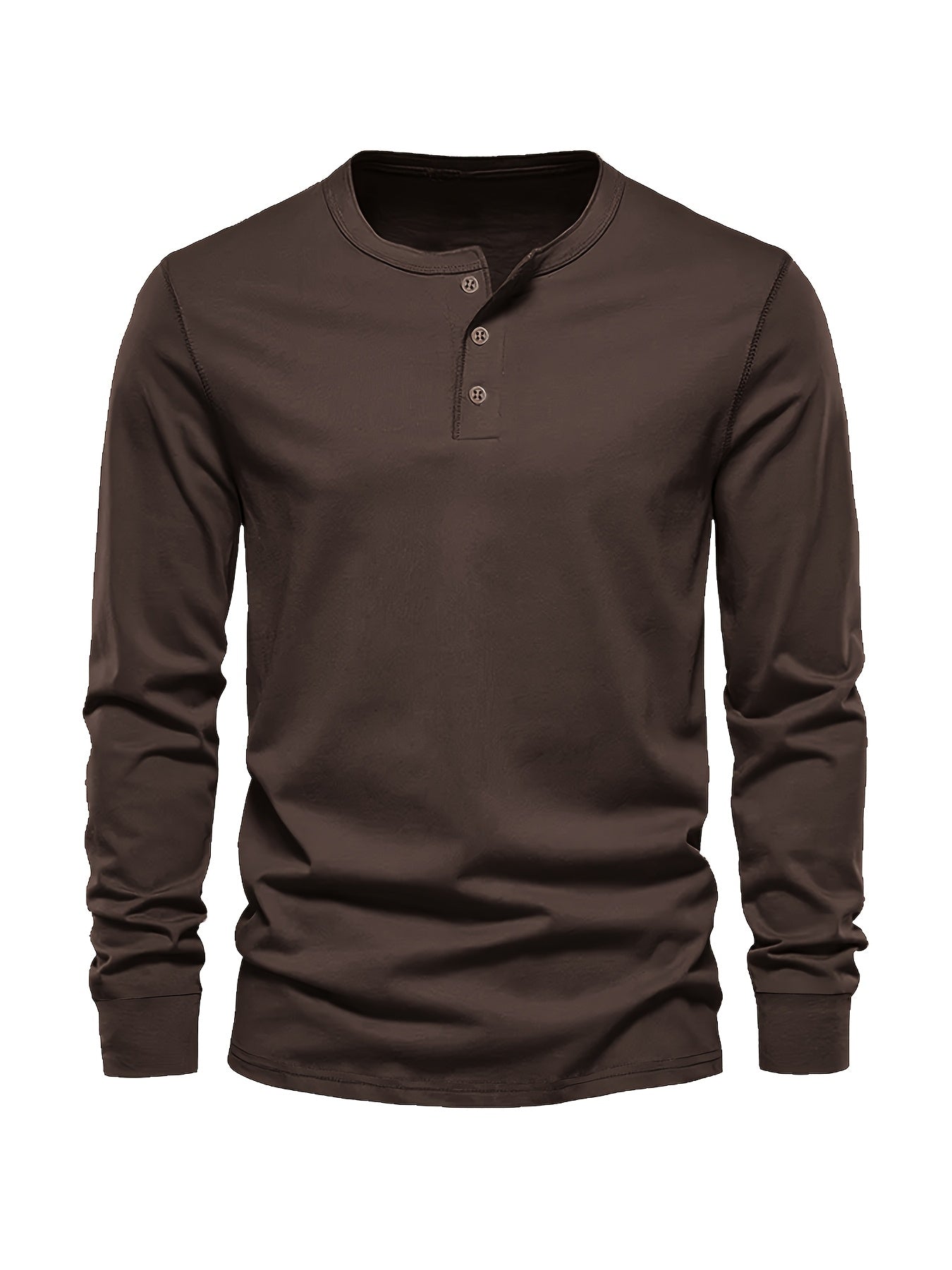 Men's light green oversized long sleeve knit top with a crew neck